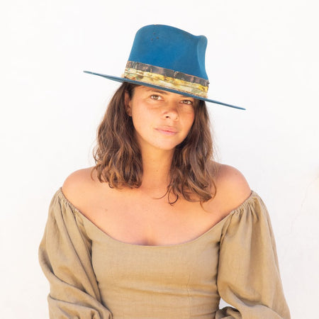 Aegean Fedora Hat - Valeria Andino Hats