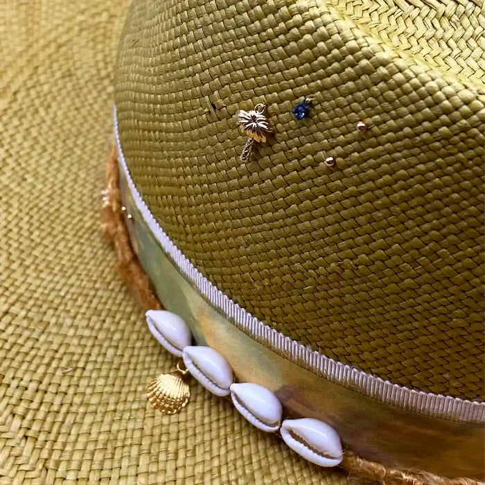 Greenwood Fedora Straw Hat - Valeria Andino Hats