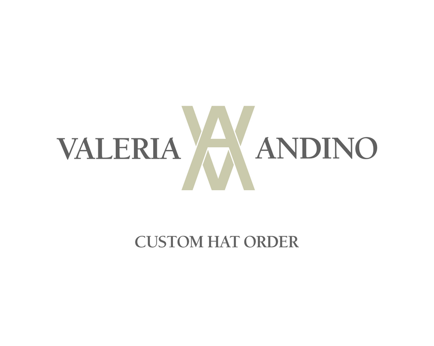 Valeria Andino Custom Hat - Valeria Andino Hats