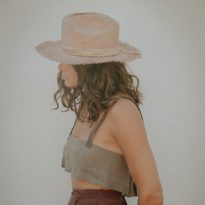 Joaquina Cattleman Straw Hat - Valeria Andino Hats