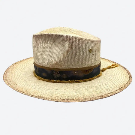 Hathaway Fedora Straw Hat - Sample Sale - Valeria Andino Hats