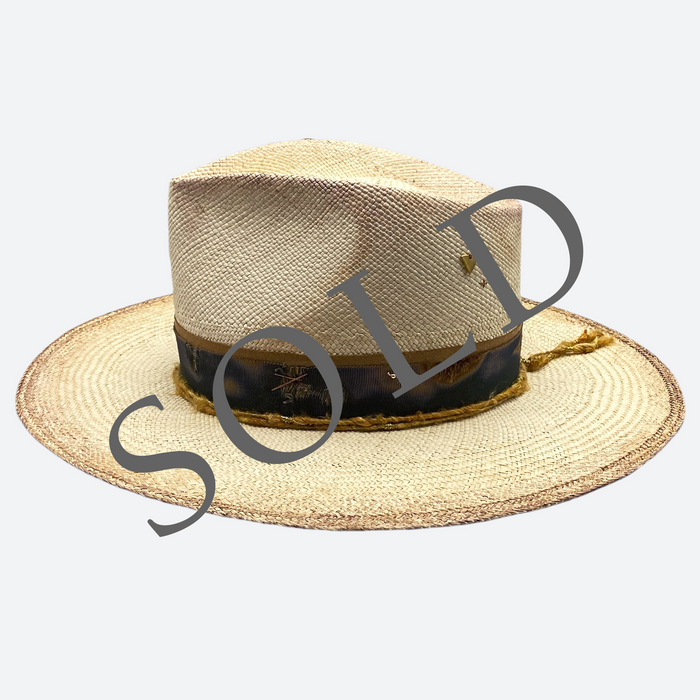 Hathaway Fedora Straw Hat - Sample Sale