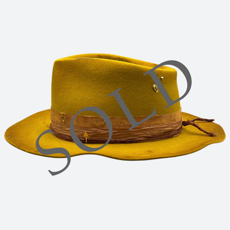 Aspen Fedora Hat Sample Sale - Valeria Andino Hats
