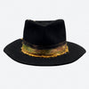 Black Star Fedora Hat - Valeria Andino Hats
