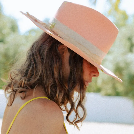 Blossom Fedora Hat - Valeria Andino Hats