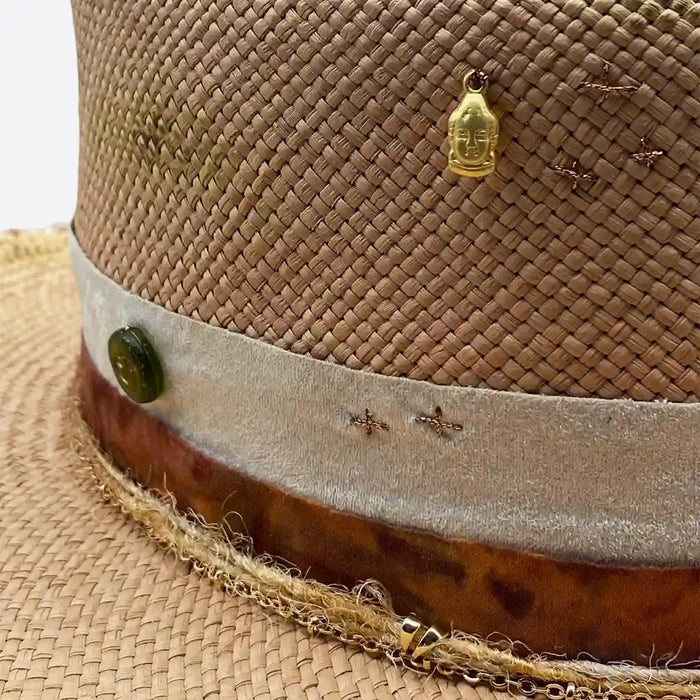 Floripa Fedora Straw Hat - Valeria Andino Hats