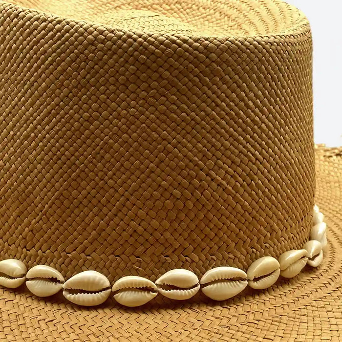 Goddess Fedora Straw Hat - Valeria Andino Hats
