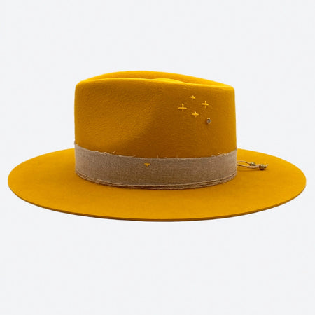 Golden Hour Fedora Hat - Valeria Andino Hats