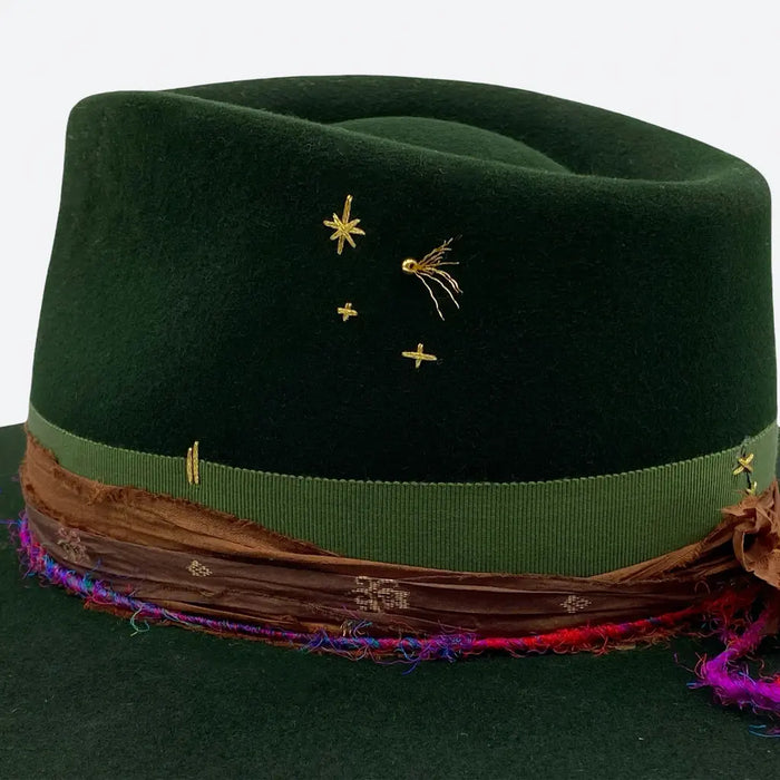 Halleys Comet Fedora Hat - Valeria Andino Hats