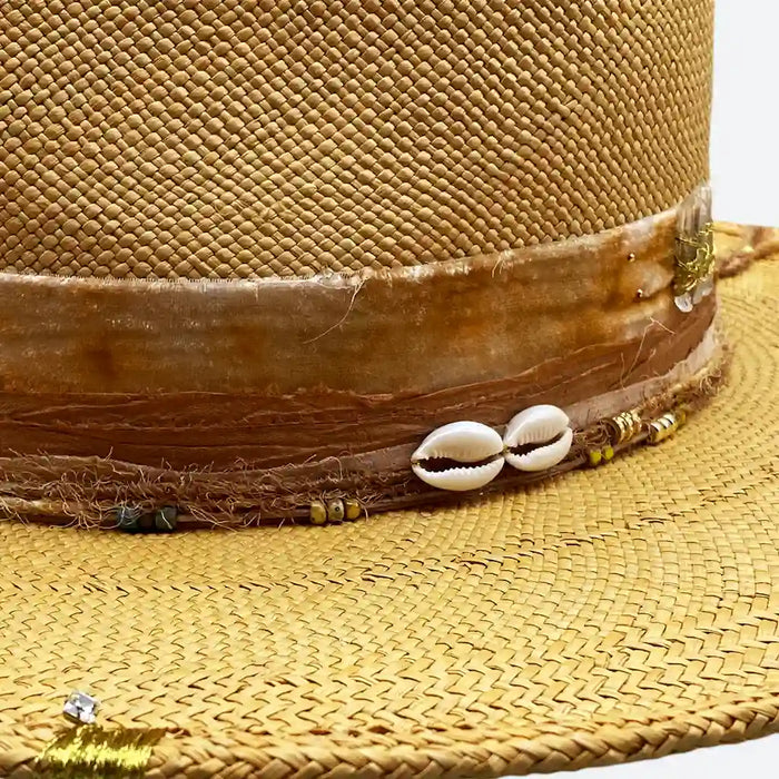 Palm Desert Fedora Straw Hat - Valeria Andino Hats