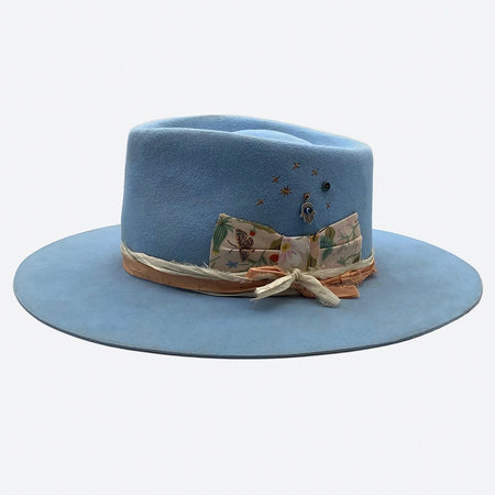 Santorini 'little ones' Fedora Hat - Valeria Andino Hats