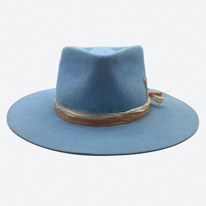 Santorini Fedora Hat - Valeria Andino Hats